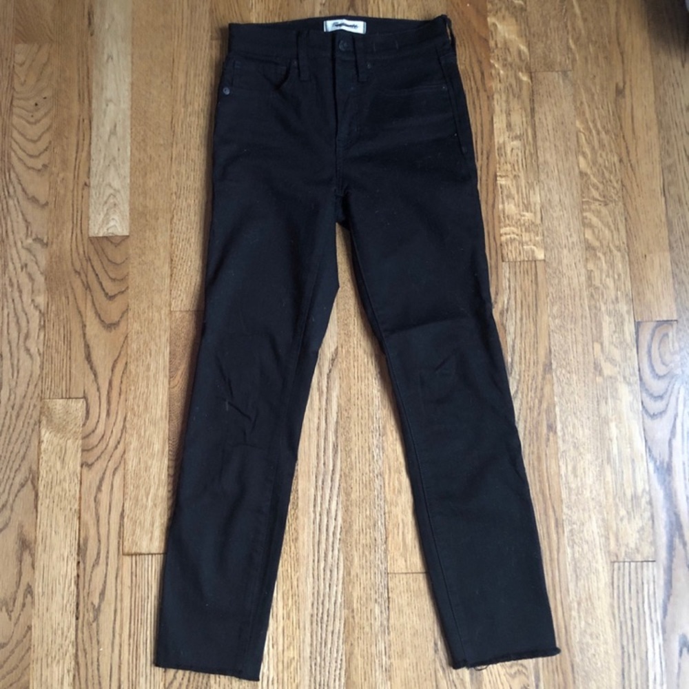 Madewell High Rise Skinny Crop Jeans Size 24